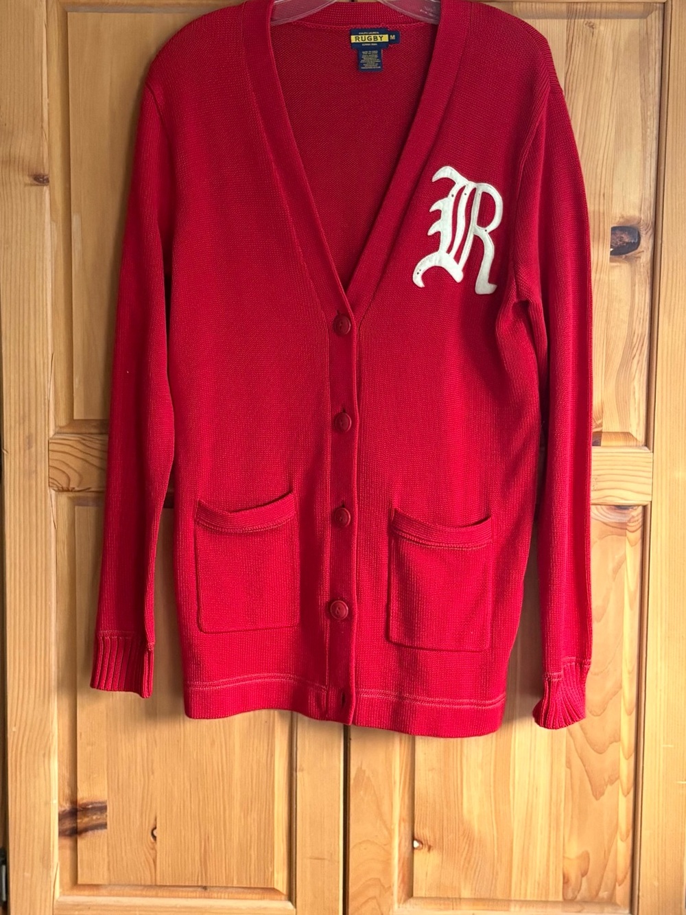 Ralph Lauren Cardigan with White 'R' Patch